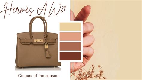 hermes color 2021|Hermes aw21 brown.